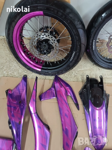 Supermoto капли за KTM и Хускварна , снимка 4 - Части - 52592027