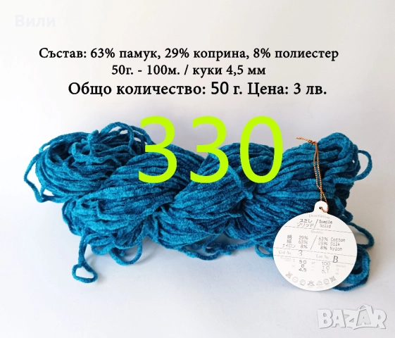 Евтини прежди в малки количества - нови и остатъци , снимка 11 - Други - 52042509