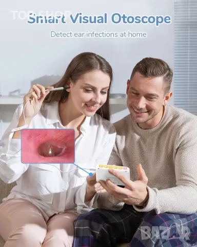 Медицински отоскоп с дисплей ScopeAround M28, снимка 4 - Медицинска апаратура - 49106096