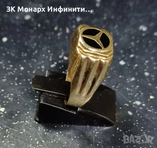 Златен пръстен/585/, снимка 2 - Пръстени - 52515338