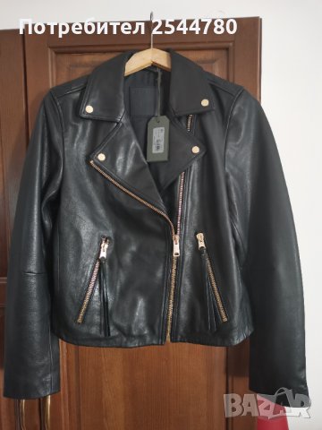 Премиум оригинално Allsaints чисто ново яке естествена кожа , снимка 2 - Якета - 44164740