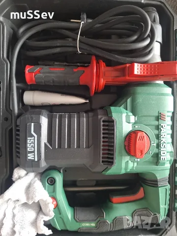 перфоратор на Parkside 220V 1550W , снимка 7 - Перфоратори - 54884133