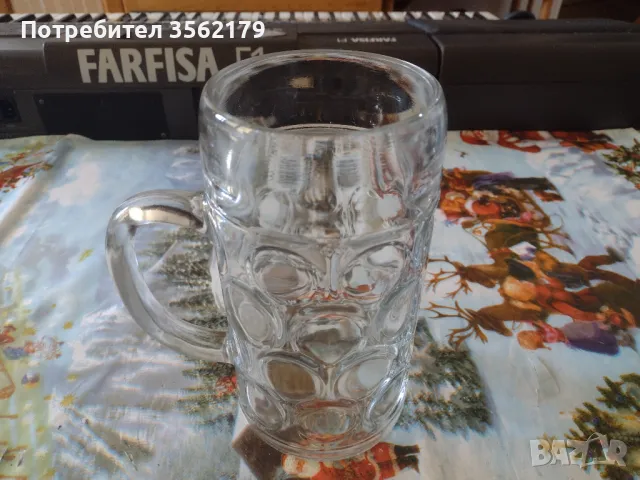 Голяма халба за бира, снимка 5 - Чаши - 49411397