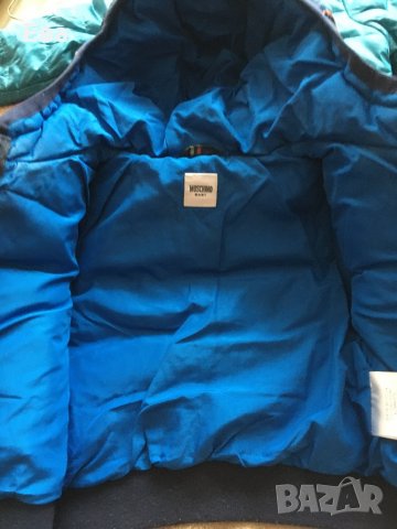 Яке Moschino Baby 74 размер, снимка 7 - Бебешки якета и елеци - 35067767