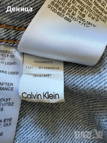 Calvin Klein Jeans Рокля тип дънкова риза  (Размер M / Oversize), снимка 9 - Рокли - 56319803