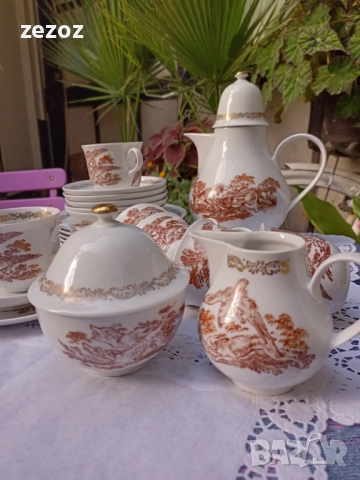 Винтидж сервиз за чай, снимка 2 - Сервизи - 52660310