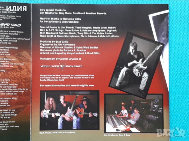 Brad Gillis(Night Ranger,Queensryche) – 2000 - Alligator (Hard Rock), снимка 2 - CD дискове - 42801899