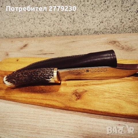 Нож на Т.Лалев с острие на Вихрен Нов!, снимка 8 - Ножове - 51422358