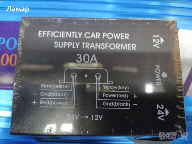 Захранване за LED, захранващ блок, адаптер преобразовател, инвертор 24V-12V 5A 10A 20A 30A, снимка 3 - Друга електроника - 32143715