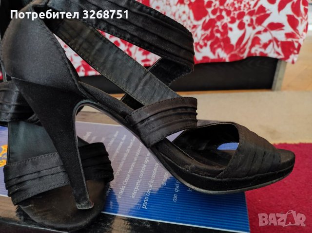 Сандали на ток, снимка 3 - Дамски обувки на ток - 37555725