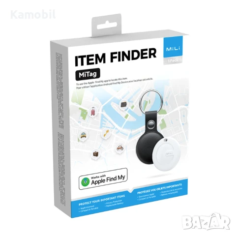 GPS Bluetooth MiTag Tracker Mili HD-P16 (Apple only), снимка 5 - Друга електроника - 50613287
