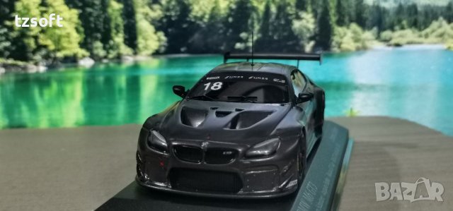 BMW M6 GT3 - Minichamps 1:43 RESIN, снимка 7 - Колекции - 37951107