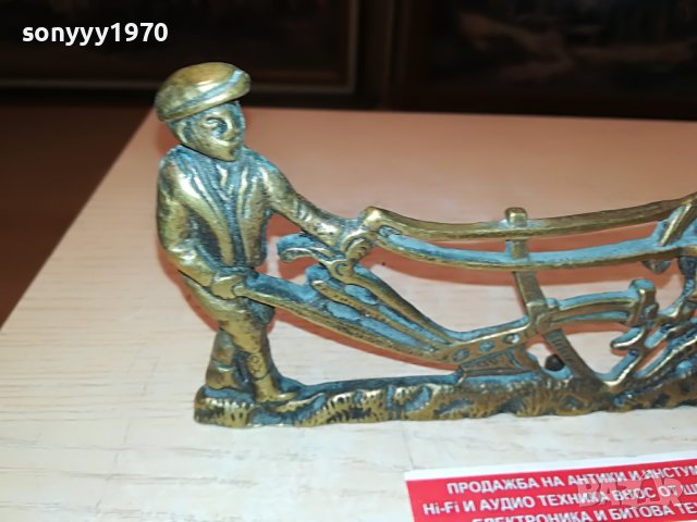 КОНЕ ОРАН-МЕД/МЕСИНГ 1505221939, снимка 5 - Антикварни и старинни предмети - 36769570