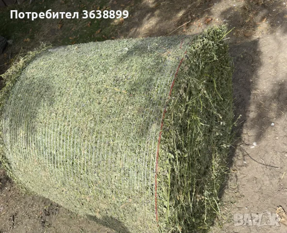 Рулонни бали люцерна,ливадно сено!, снимка 3 - За селскостопански - 50854833