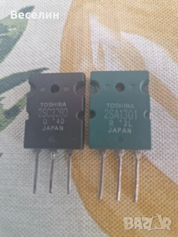 Транзистори тошиба 2SC3280 и 2SA1301