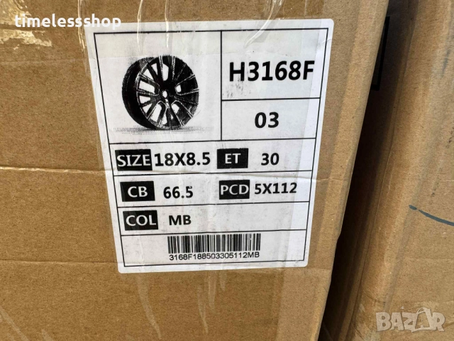 Джанти за BMW 18' 5x112 ET 30, снимка 8 - Гуми и джанти - 51771771