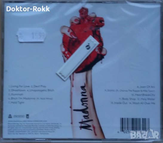 Madonna - Rebel Heart (2015, CD), снимка 2 - CD дискове - 42136662