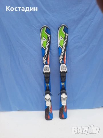 Карвинг детски ски 100см.  NORDICA DOBERMANN TEAM RACE J white