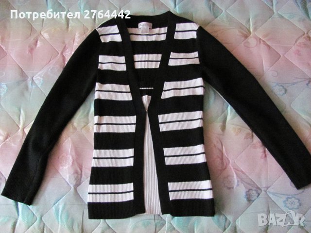 блуза-жилетка като нова, снимка 1 - Блузи с дълъг ръкав и пуловери - 34436738