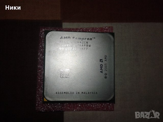 Продавам  процесор AMD Sempron 64 2800+ (SDA2800IAA2CN), снимка 2 - Процесори - 30270741