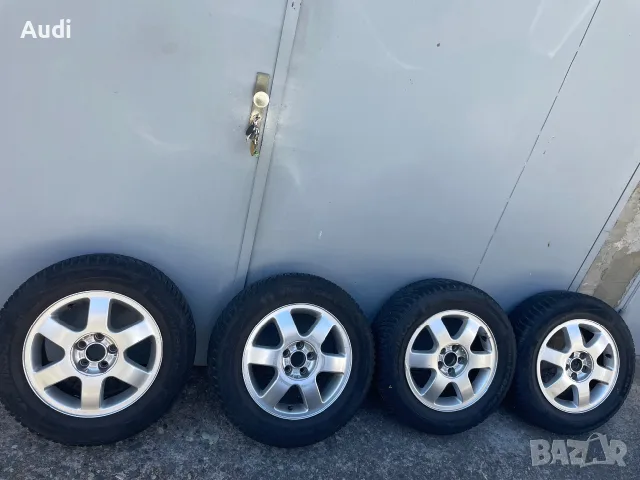 Джанти с гуми 5x100 15” Гуми с джанти 15 цола Audi A3 Golf 4 Гуми 195/65/15