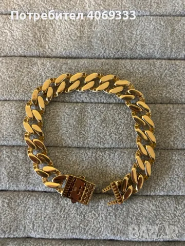 Уникална Златна гривна 22.36гр 14к, снимка 7 - Гривни - 49874297