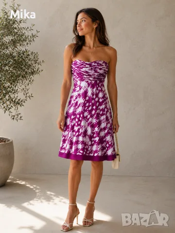 Копринена рокля Ted Baker, снимка 2 - Рокли - 56185152