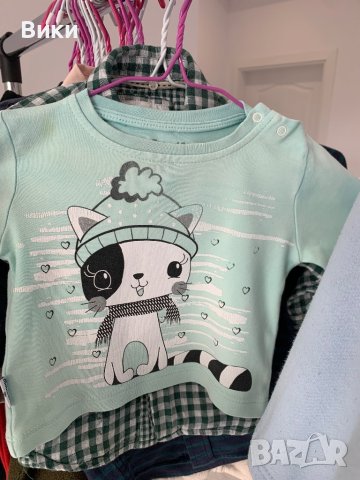 Бебешки ризи и блузи 9-12м, снимка 7 - Бебешки блузки - 42837033