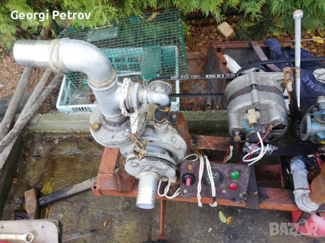 Помпен агрегат с  генератор, снимка 5 - Селскостопанска техника - 38805028