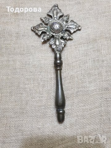 Стар кръст, снимка 6 - Антикварни и старинни предмети - 42782146