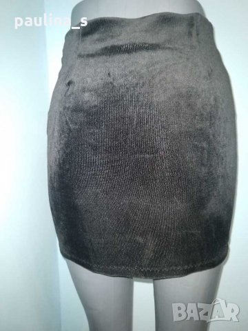 Еластична плюшена пола "Lagenes" / малък размер , снимка 4 - Поли - 31157233