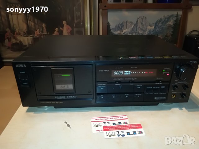 AIWA 3HEAD MADE IN JAPAN 1610221310, снимка 4 - Декове - 38345784