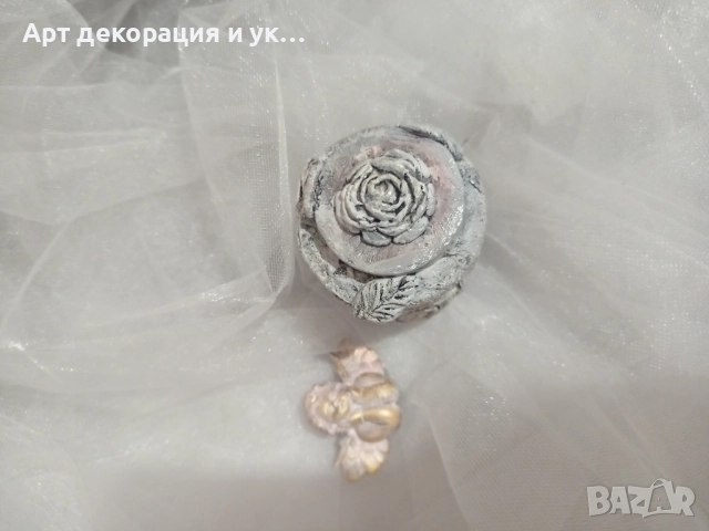 Декорирани  бурканчета за мед за подарък на Кръщене, снимка 2 - Декорация - 52739353