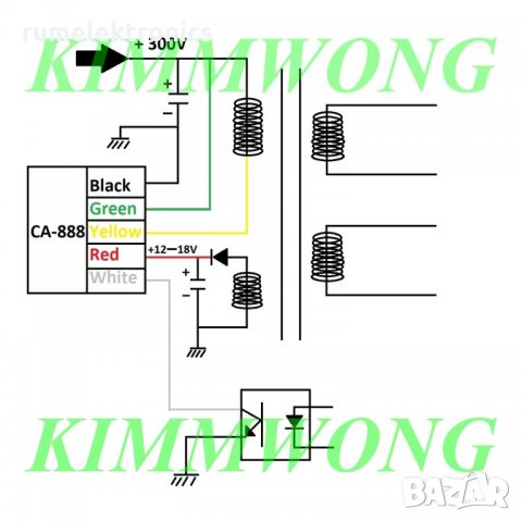 CA-888, снимка 2 - Части и Платки - 30719789