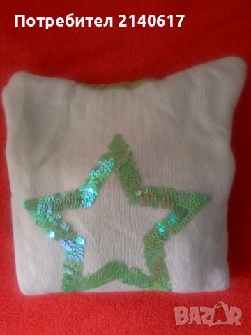 Поло с ангорска вълна и ефектна звезда, снимка 4 - Блузи с дълъг ръкав и пуловери - 39791367