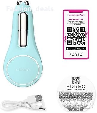 Ново FOREO Bear 2 Eyes & Lips: Микротоково Лифтинг Устройство за лице кожа жени, снимка 3 - Други - 42742076
