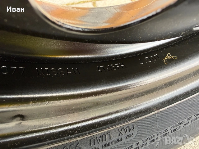 НОВ Оригинален Комплект 16" ПАТЕРИЦА/КРИК/КУКА 5х114,3 за -NISSAN-, снимка 8 - Гуми и джанти - 53920028