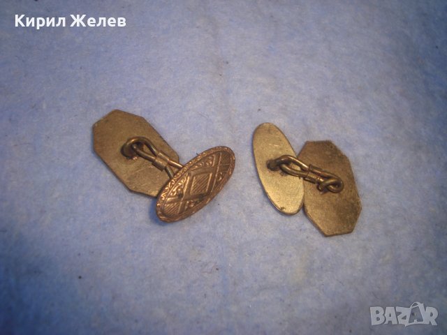 ПОЗЛАТЕНИ СТАРИННИ БРОНЗОВИ РЕТРО ОРНАМЕНТИРАНИ АР НУВО БУТОНЕЛИ 7200, снимка 5 - Антикварни и старинни предмети - 37610046