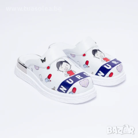 🥁 Намаление - Медицински анатомични чехли от естествена кожа | Марка Tuasolea, снимка 1