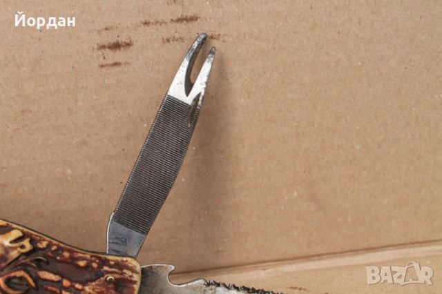 Немски ловен нож ''Decora-Solingen'', снимка 11 - Ножове - 40670229