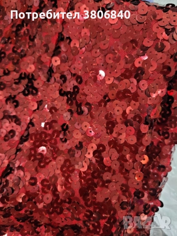 Нова рокля за празниците с пайети, снимка 4 - Рокли - 52540339