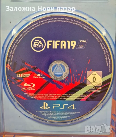 Игра за PlayStation 4 FIFA19, снимка 2 - Игри за PlayStation - 56213526