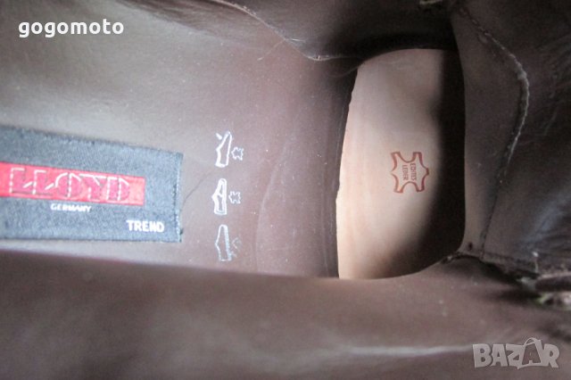 КАТО НОВИ висококачествени, лукс мъжки боти 43 - 44 original LLOYD®, 100% качествена естествена кожа, снимка 10 - Мъжки боти - 30457453