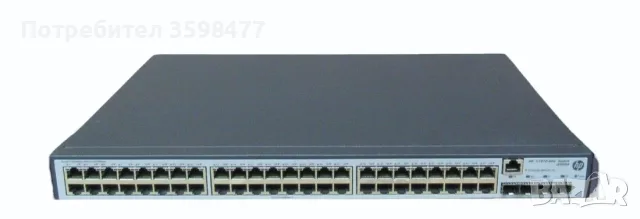 Управляем суич 48 порта HP V1910-48G 48 PORT GIGABIT SWITCH