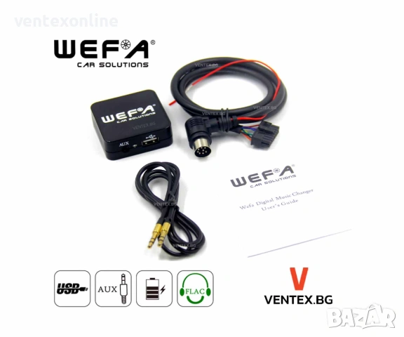 USB и AUX интерфейс за Volvo модели радио HU- WEFA WF603