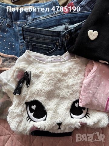 Дрехи за момиченце на 4 - 5, снимка 5 - Детски комплекти - 54186703