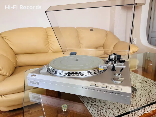 Грамофон Sony PS-313FA, снимка 3 - Грамофони - 55979224