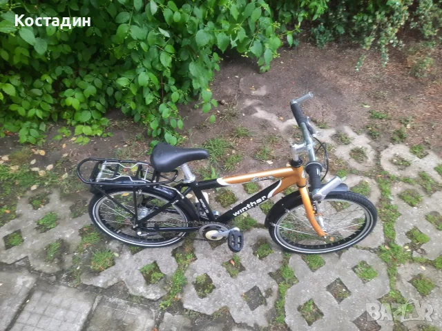 Детски велосипед.Winther I 350 Алуминиев  20 цола гуми,3 скорости, снимка 2 - Велосипеди - 55923291