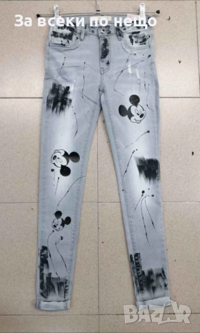 Mickey Mouse Дамски Дънки Мики Маус Код SV-24