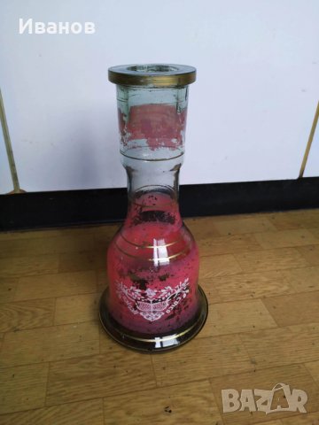 Винтидж стъклени вази 3 броя, снимка 2 - Антикварни и старинни предмети - 30755795